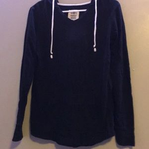 SO basic black hoodie size S